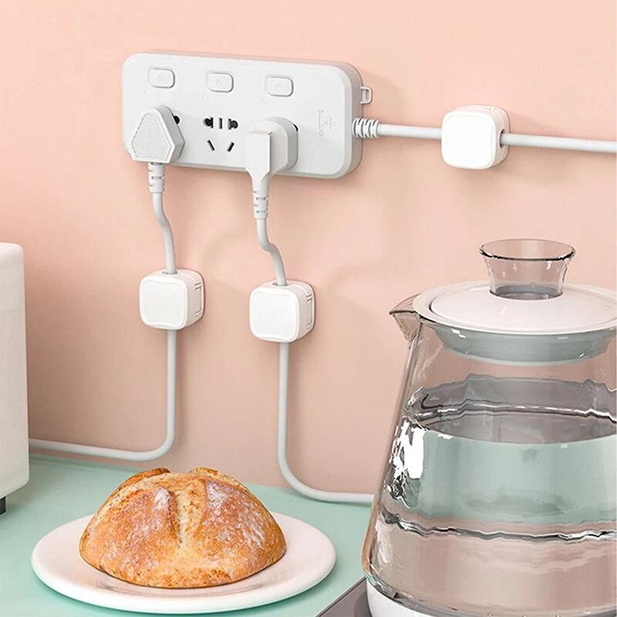 3/6 шт. магнитные зажимы для кабеля, гладкий регулируемый держатель шнура под столом, держатель для кабеля, держатель для проводов, держатель для органайзера для кабеля