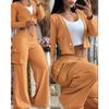 Top + Pants Fashion Sportswear Suit Ladies Casual Sweatshirt 2 Piece Sportswear Women's Clothing