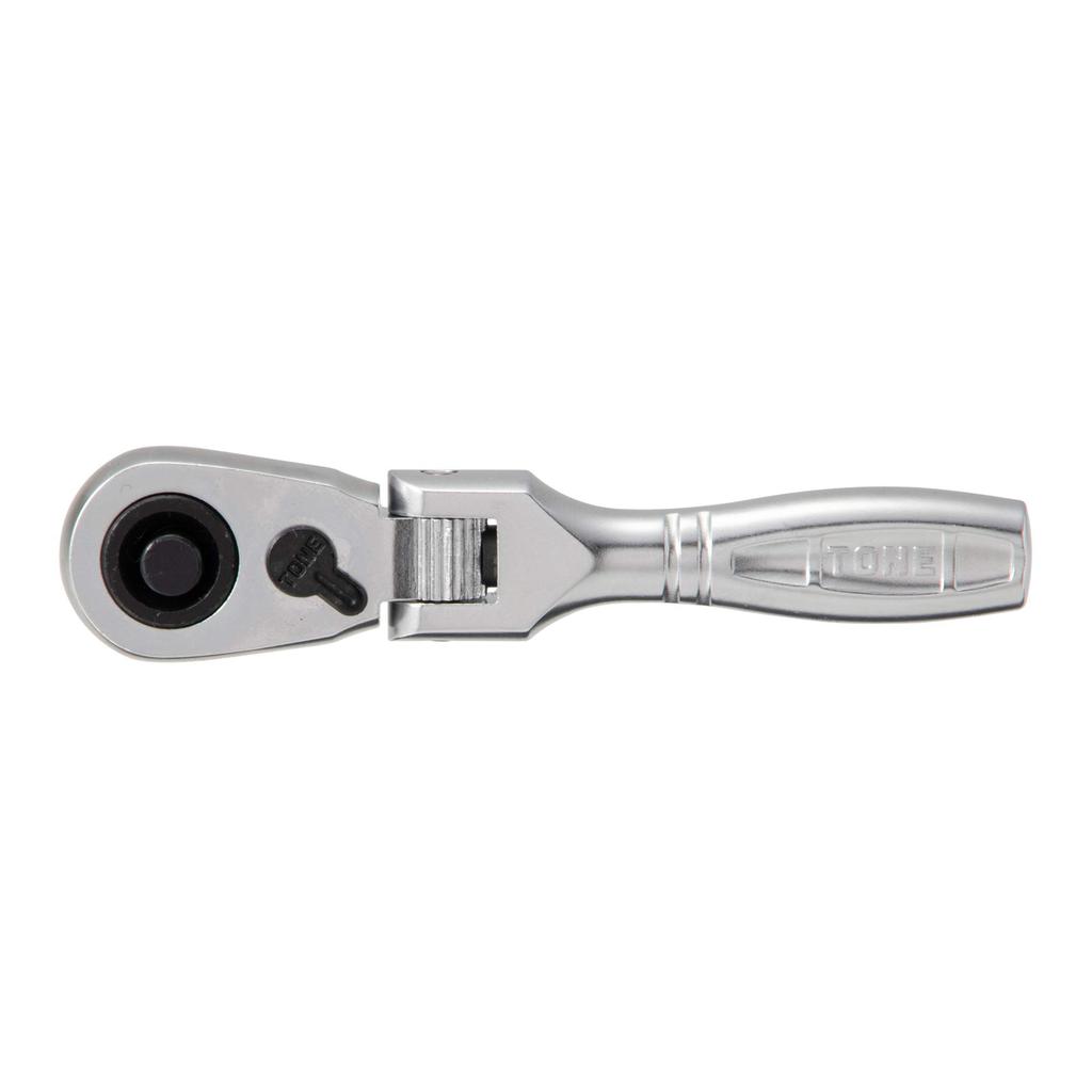 TONE Compact Short Swing Ratchet Handle RH3FCHS Drive Angle (Hold Type) 9.5mm (3/8")