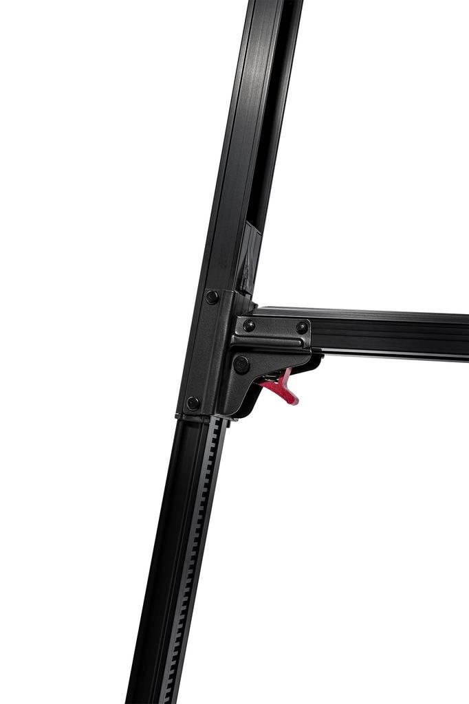 Hasegawa BLACK LABEL Telescoping Ladder Stepladder 3 Steps (with One-touch Bar) RYZB-09 (0.72~1.03m) (10136) (0.72~1.03m)