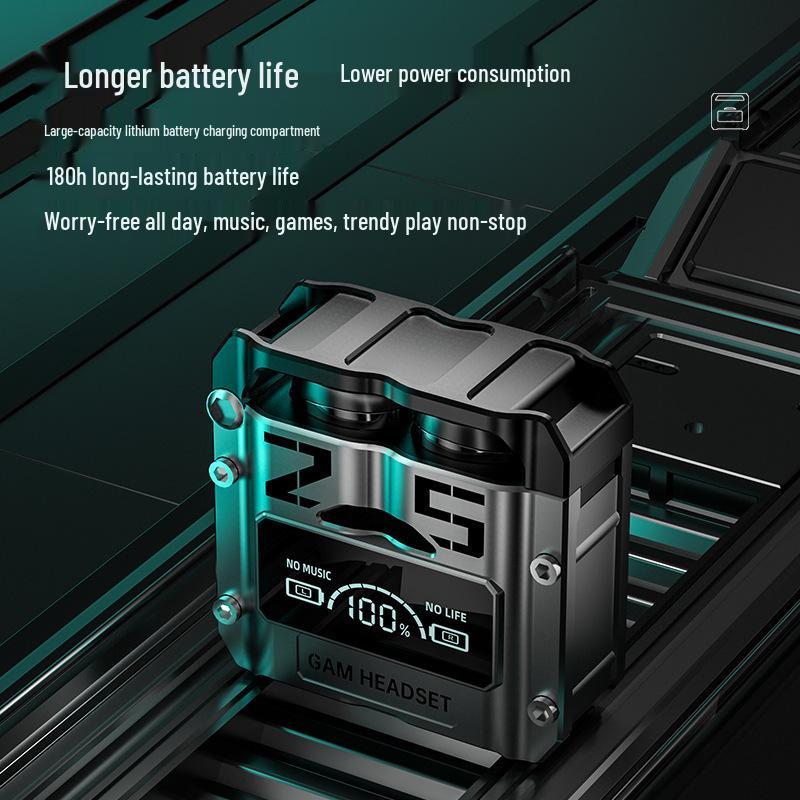 Беспроводные игровые наушники M25 Bluetooth с шумоподавлением, световым индикатором дыхания и долгим временем работы от аккумулятора