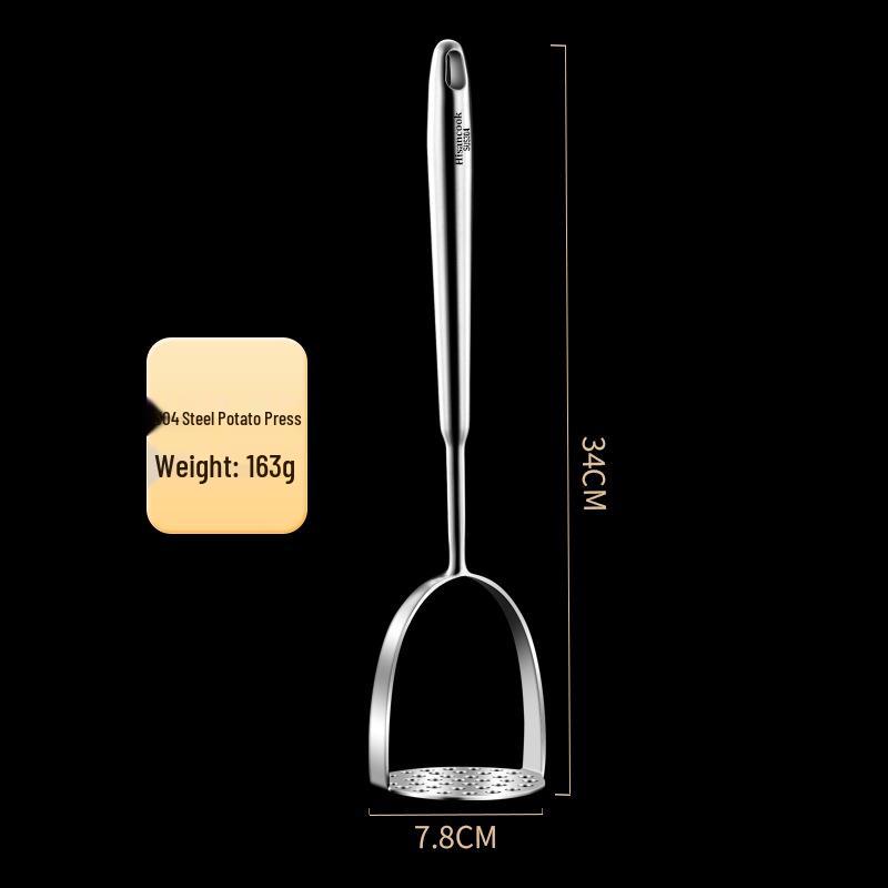 Большая толкушка для картофеля и детского питания из нержавеющей стали 304 - фиолетовая