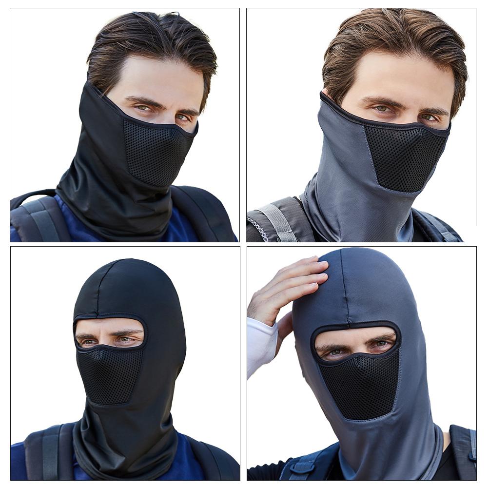 Мужская маска для пешего туризма и велоспорта, шарф, дышащая, для шеи, спортивная защита от ультрафиолета, летняя маска для лица Mo F6E5