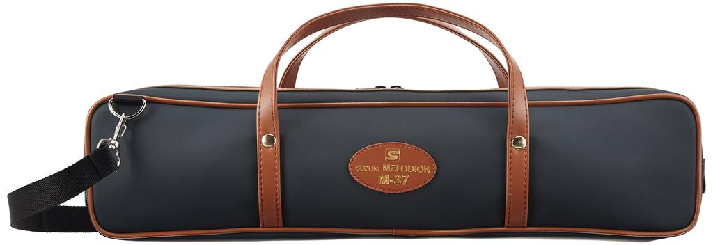 SUZUKI Клавиатурная губная гармошка Melodion Alto 37 клавиш Сделано в Японии Прекрасно звучащая модель с металлическим корпусом Легкий мягкий футляр M-37C
