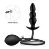 Inflatable Anal Beads & Plug Set for Dilation & Expansion