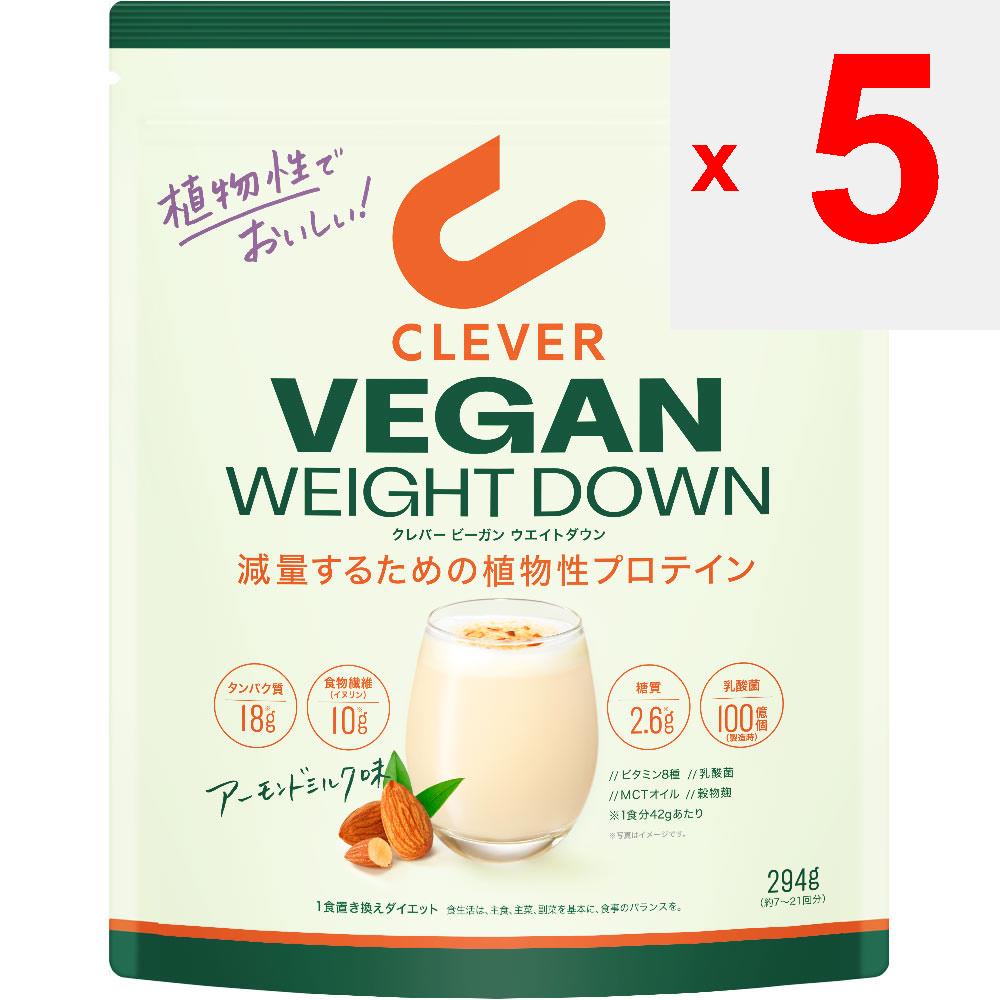 Nature Labo Clever Vegan Protein Weight Down Миндальное молоко 294 г Напитки и коктейли Заменители пищи Напитки и коктейли