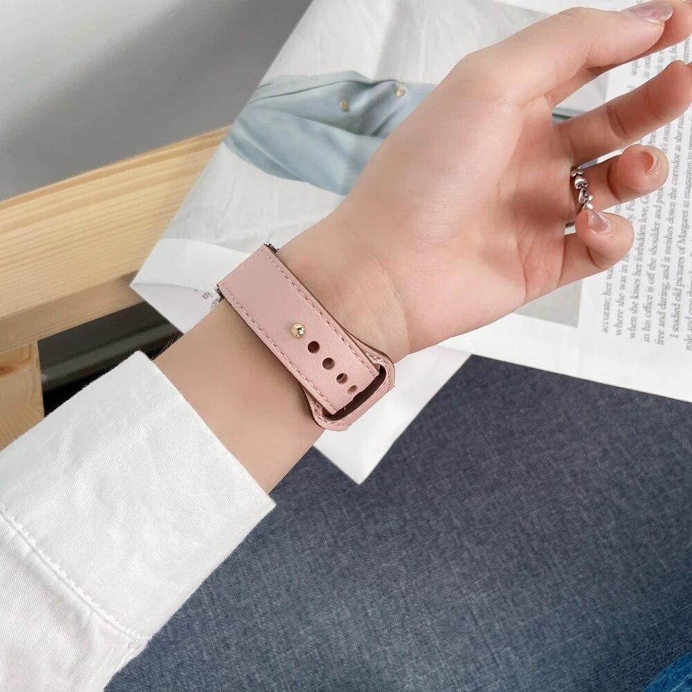 Кожаный ремешок для часов Huawei Fit 2, сменный ремешок для умных часов, спортивный браслет в стиле ретро, браслет с петлей Fit2, аксессуары для ремешка для часов