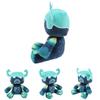 Minecraft Warden Plush Stuffed Animal Soft Pixel Doll For Bedroom Decor