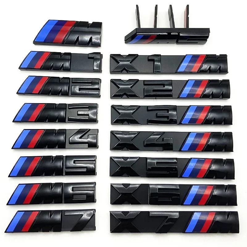 yscp8 BMW M Logo X1 X2 X3 X4 X5 X6 F48 G01 E84 E83 F39 F10 F30 G11 G07 G86 G80 G60 E60 E46 3D Car Front Grille Badge Emblem