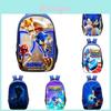 Детский рюкзак Sonic The Hedgehog 2 для школы, путешествий, красочный рисунок, дизайн унисекс