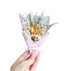 Mini Bouquet of Preserved Dried Flowers: Baby's Breath & Roses - Ideal for Parties, Festivals, Birthday Gifts, and Decorations