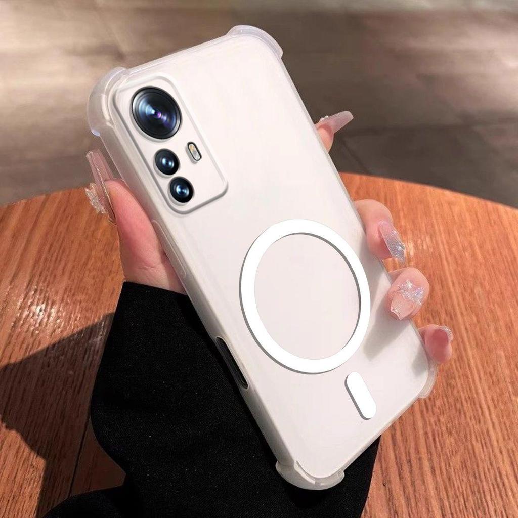 Матовый желеобразный чехол с защитой от отпечатков пальцев для Xiaomi 12T Pro 12 12X Ударопрочный чехол для телефона