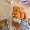 Причудливый плюшевый мишка Баттер Бер Брелок Плюшевая кукла-медведь Брелок Подвесное украшение для рюкзака и сумки Аксессуар-брелок