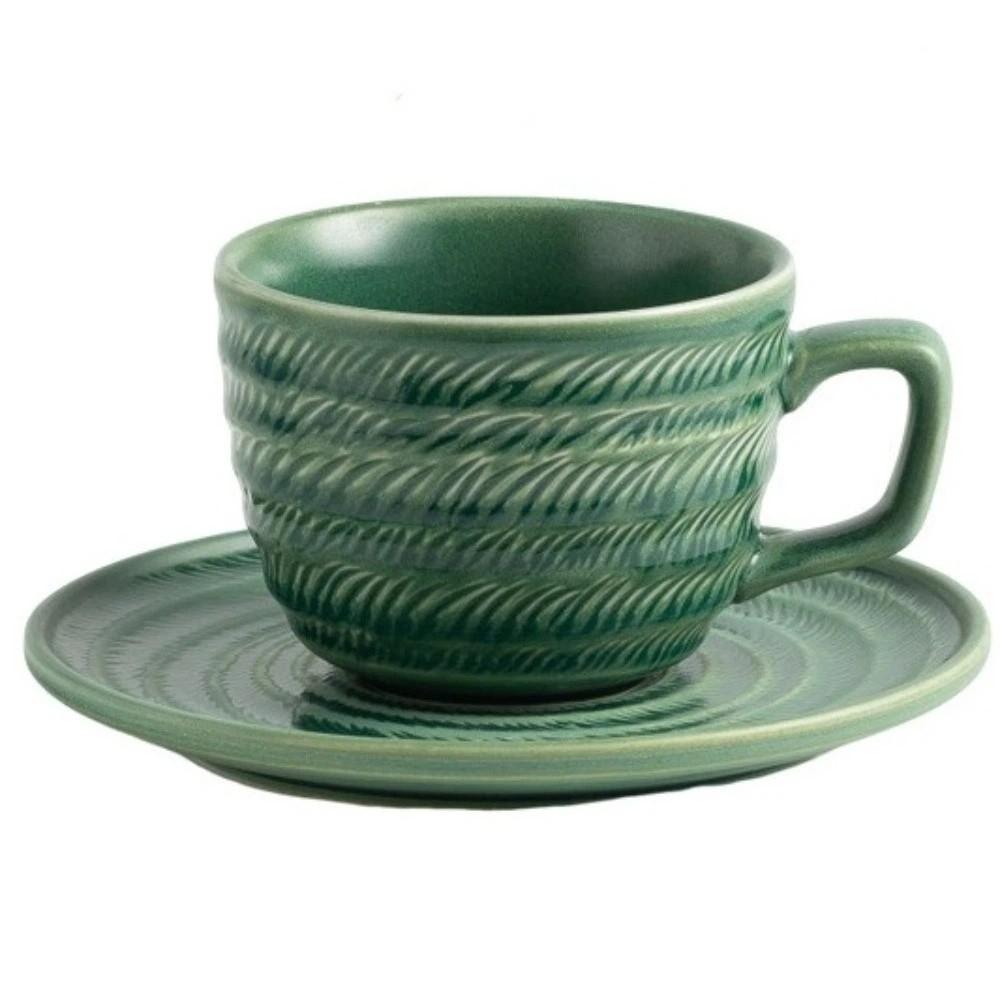 Elegant Cappuccino Cups Embossed Floral Latte Cup Creative Coffee Mugs Cafe