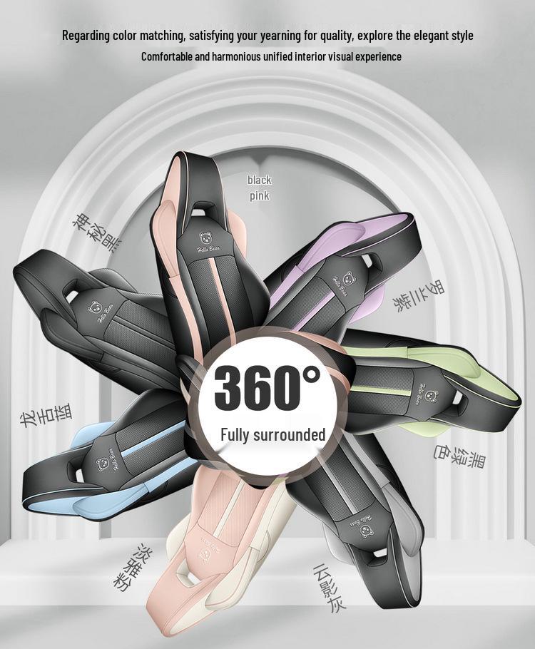 BYD Seagull Car Seat Cushion: New Full Leather, Four-Season, Five-Seat Fit