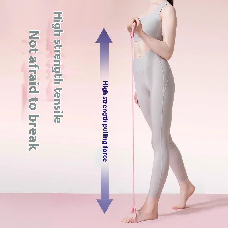 8-Shaped Pull-Up Device For Shoulder Slimming And Back Training, Yoga Fitness And Stretching Band With Yoga Elasticity