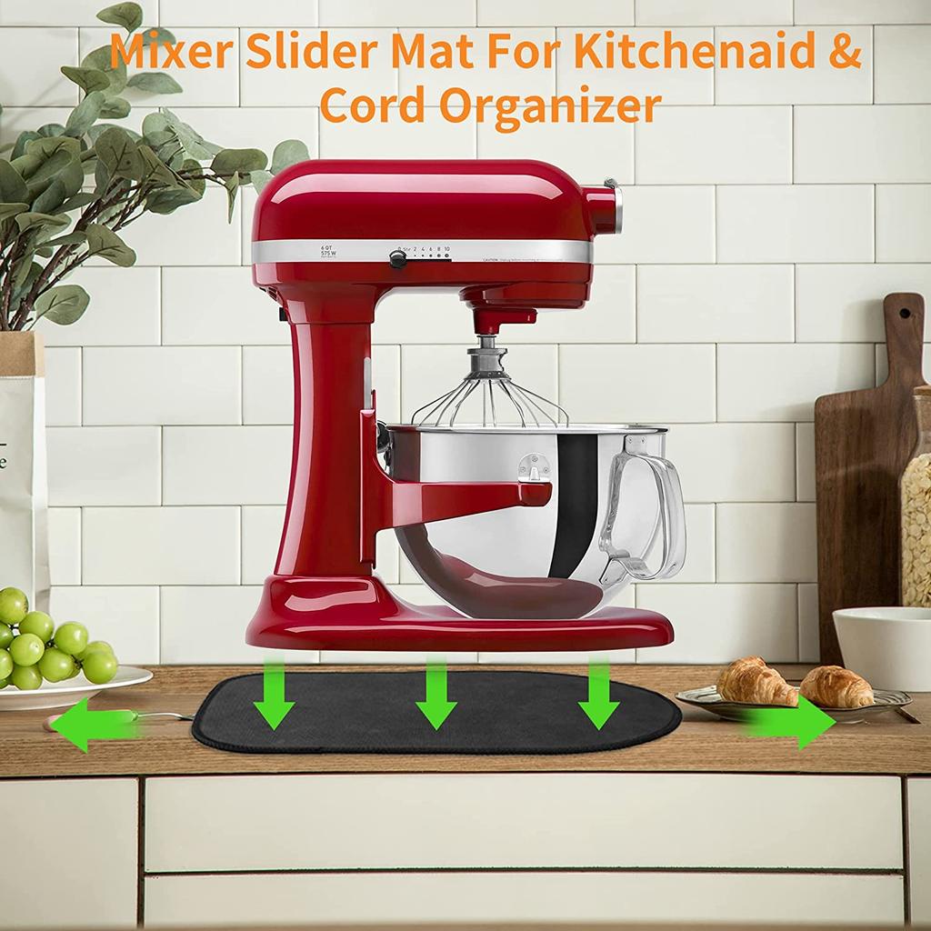 Для миксера Kitchenaid Скользящий коврик 4,5-8 кварт Передвижной Скользящий коврик Подставка Миксер Кухонный прибор Скользящий коврик Совместимые Кухонные детали