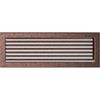 Vent Cover 17x49 Copper with Blinds