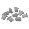 BCF5018 10 шт. Клипса бокового молдинга 7703081185 699796 для Renault Megane Kangoo Clio Peugeot Citroen Dacia Opel