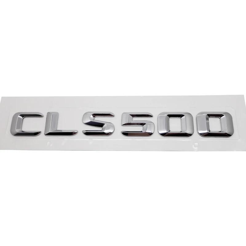 Car Tail Box Letters Badge Stickers Rear Trunk Emblem for CL55 CLS63 CLS55 CLS260 CLS350 CLS400 CLS500 CLS550 Logo Decal