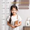 Transparent Removable Wall Height Chart for Kids - Accurate and Damage-Free Measurement