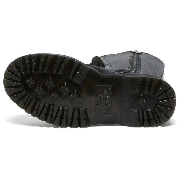 Dr. Martens 1B60 Bex Pisa кожаные высокие ботинки на молнии женские черные 27016001