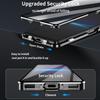Для Sony Xperia 1 IV HD Магнитный Металлический Закаленный Стеклянный Чехол для Телефона