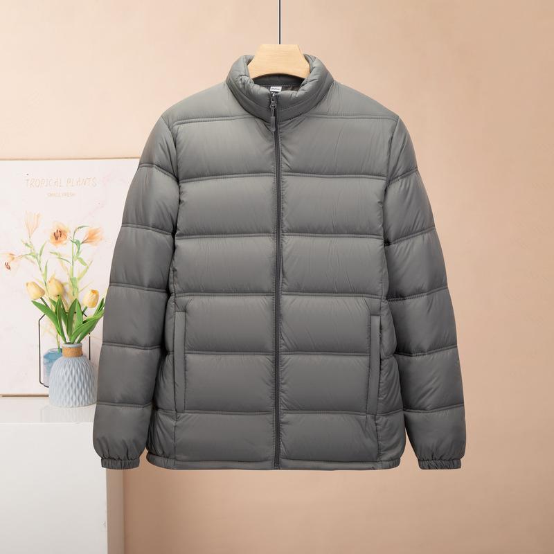 Мужское хлопковое пальто, хлопковая куртка со стойкой, толстое хлопковое пальто, новый стиль 2025, зимняя одежда, верхняя одежда, теплое, простой дизайн