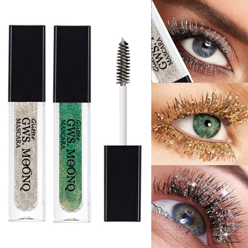 Sparkle Crushing Mascara Setting Primer Quick-drying Filming Sparkle Tear-eye Non-smudging Mascara