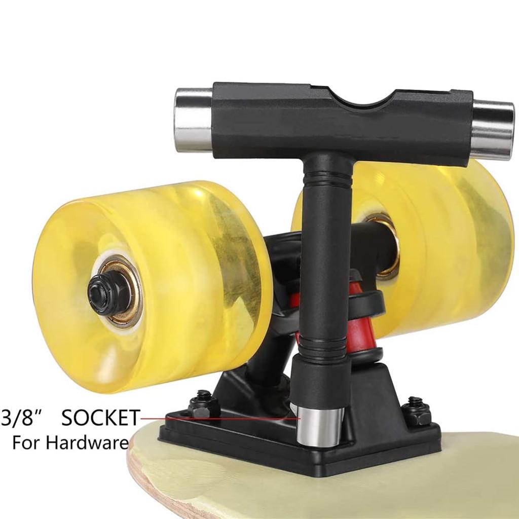 (Отличный дом)Универсальные инструменты для скейтборда, многофункциональный портативный аксессуар для инструментов T для скейтборда