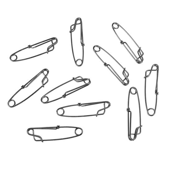 5 шт. Застежка-карабин из нержавеющей стали для ловли тунца, краба, креветки