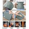 Electric Heating Pad Waterproof Keep Warm Plush Practical Winter Electric Heating Pad Thermal Therapy Blanket for Household