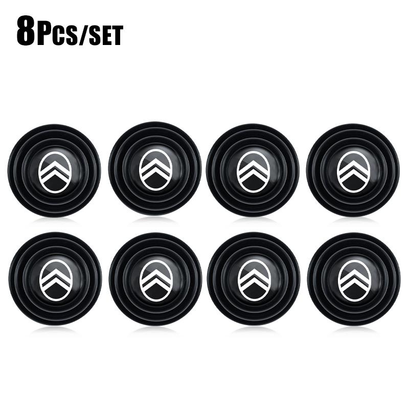 4/8/12Pcs Car Door Anti-shock Pad Anti-noise Buffer Gasket Auto Interior For Citroen C4 C3 DS3 DS4 DS5 RD3 Berlingo Xsara Grand ajy256