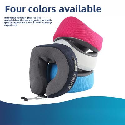 Перезаряжаемая массажная подушка типа C, горячий компресс, массажер для шеи и плеч, многофункциональная домашняя автомобильная электрическая U-образная массажная подушка