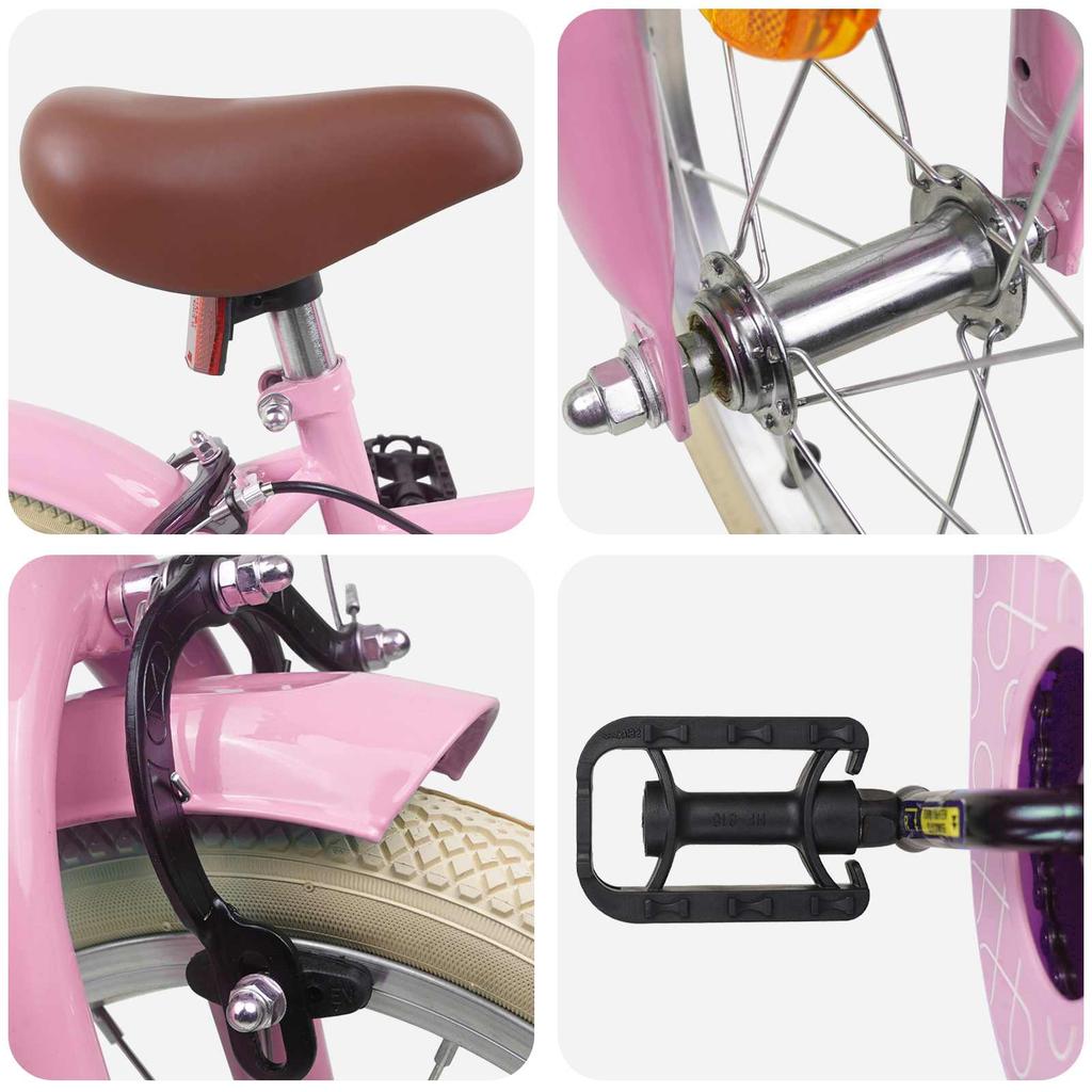 Kids Bike 12 Inches for Ages 2 4 Light Pink