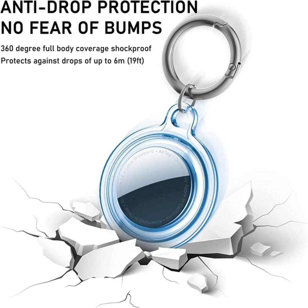 Защитный чехол с полной защитой и защитой от потери смарт-аксессуаров, трекер-устройство для Apple AirTag