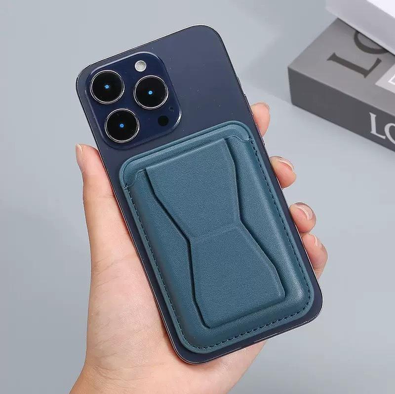 Для iphone 16-12 магнитный держатель для карт, чехол-книжка с задней крышкой, кожаный чехол-кошелек для мобильного телефона с бабочкой