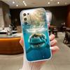 NH39 Shark Art Transparent Phone Case for Motorola Moto Edge 20 30 40 50 S30 Fusion Ultra Pro Neo Lite + G200 G23