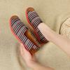 Женские парусиновые туфли Old Beijing Cloth Shoes Slip on Flat Shoes Soft All-match Casual Sneakers Work Shoes Lightweight
