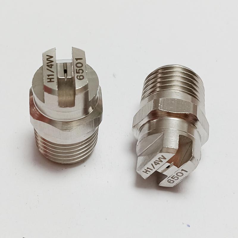 1/4" BSPT нержавеющая сталь плоскоструйная форсунка для очистки
