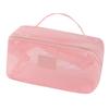 Women'S Portable Storage Toiletry Organizer Bag Mesh Transparent Makeup Bag Large Capacity Tote Multifunctional Makeup Case