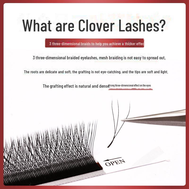 Наращивание ресниц Clover 0.05: Мягкие, естественные, без отросших корней — незаменимая вещь в салоне красоты.
