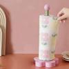 Creative Wooden Flower Shape Tissue Holder For Kitchen Storage And Organization