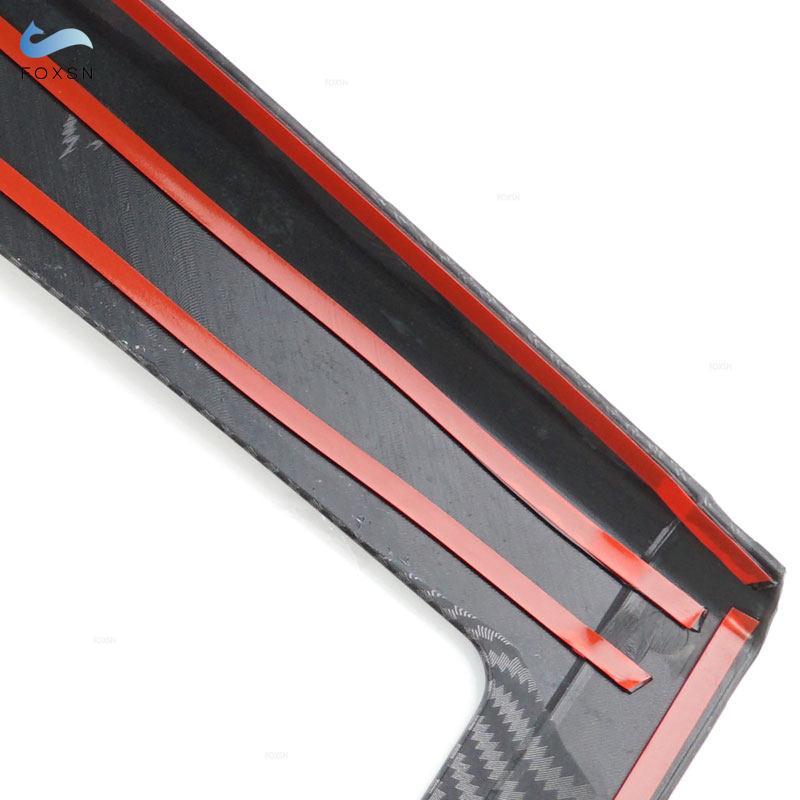 Car Center Console Control Gear Shift Panel Cover Decoration Trim Carbon Fiber Texture For BMW 3 Series G20