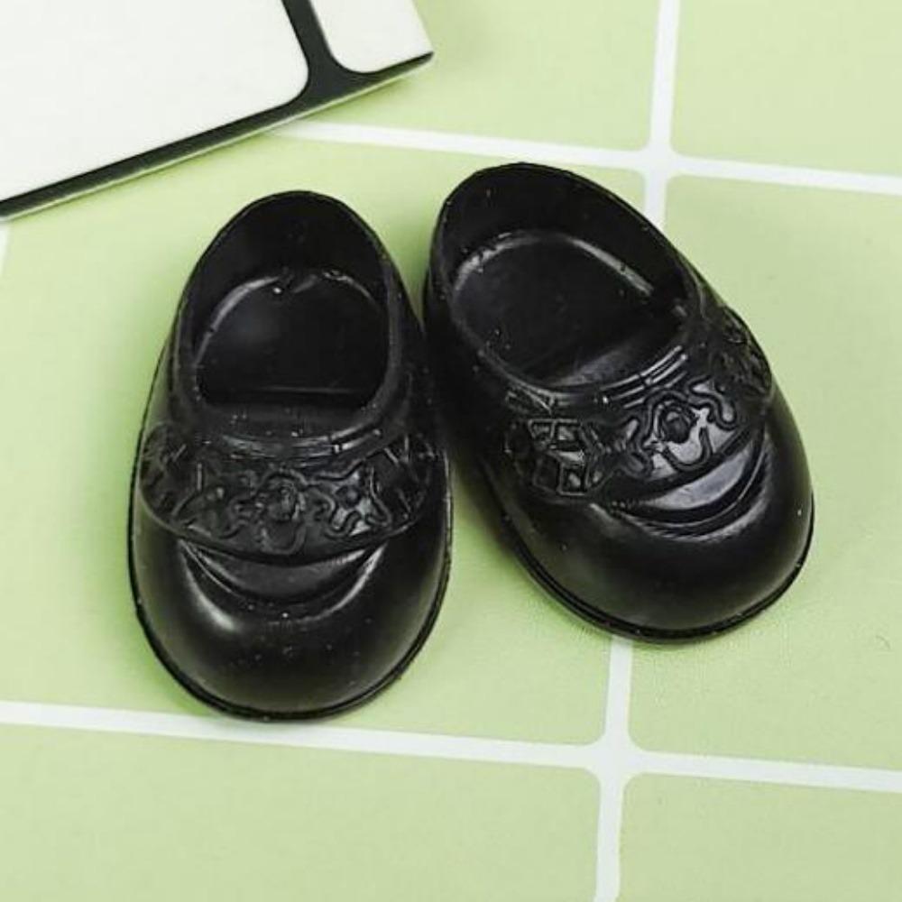 1 pairs PVC Doll Shoes Boots Cute General-Purpose Doll Body Shoes Mini Shoes for 17cm Dolls