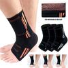1Pcs Compression Ankle Brace Support and Pain Relief for Sprains, Strains, Arthritis and Torn Tendons In Foot and Ankle