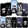 Чехол для телефона Samsung Galaxy S25 S24 S23 iPhone 16 15 Xiaomi Redmi Note 14 13 12 16E X 11 Pro Max Moto Huawei Comics Jujutsu Kaisen Gojo Satoru Cover