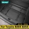 Для Toyota RAV4 XA50 Hybrid 2019 2020 2024 2024 2024 2024 ABS багажник автомобиля запасное колесо ящик для хранения пылезащитный украшения аксессуары