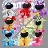 Мягкие игрушки Poppy Playtime Smiling Critters 30 см фиолетовые в лежачем положении супермягкий короткий плюш коллекция животных