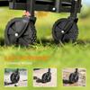 41L Festival Trolley on Wheels, Compact Garden Folding Trolley Cart